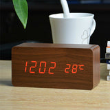 Wooden Alarm Clock - AVENUE 72