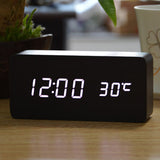 Wooden Alarm Clock - AVENUE 72