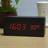 Wooden Alarm Clock - AVENUE 72