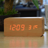Wooden Alarm Clock - AVENUE 72