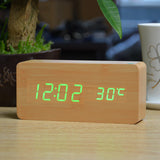 Wooden Alarm Clock - AVENUE 72