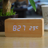 Wooden Alarm Clock - AVENUE 72