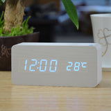 Wooden Alarm Clock - AVENUE 72
