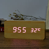 Wooden Alarm Clock - AVENUE 72