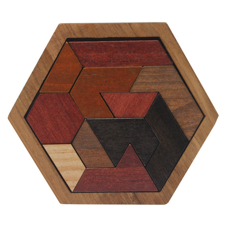 Kids Wooden Geometric Puzzle - AVENUE 72