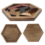 Kids Wooden Geometric Puzzle - AVENUE 72