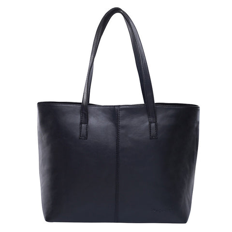 Classic Leather Shoulder Bag - AVENUE 72