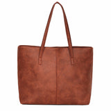 Classic Leather Shoulder Bag - AVENUE 72